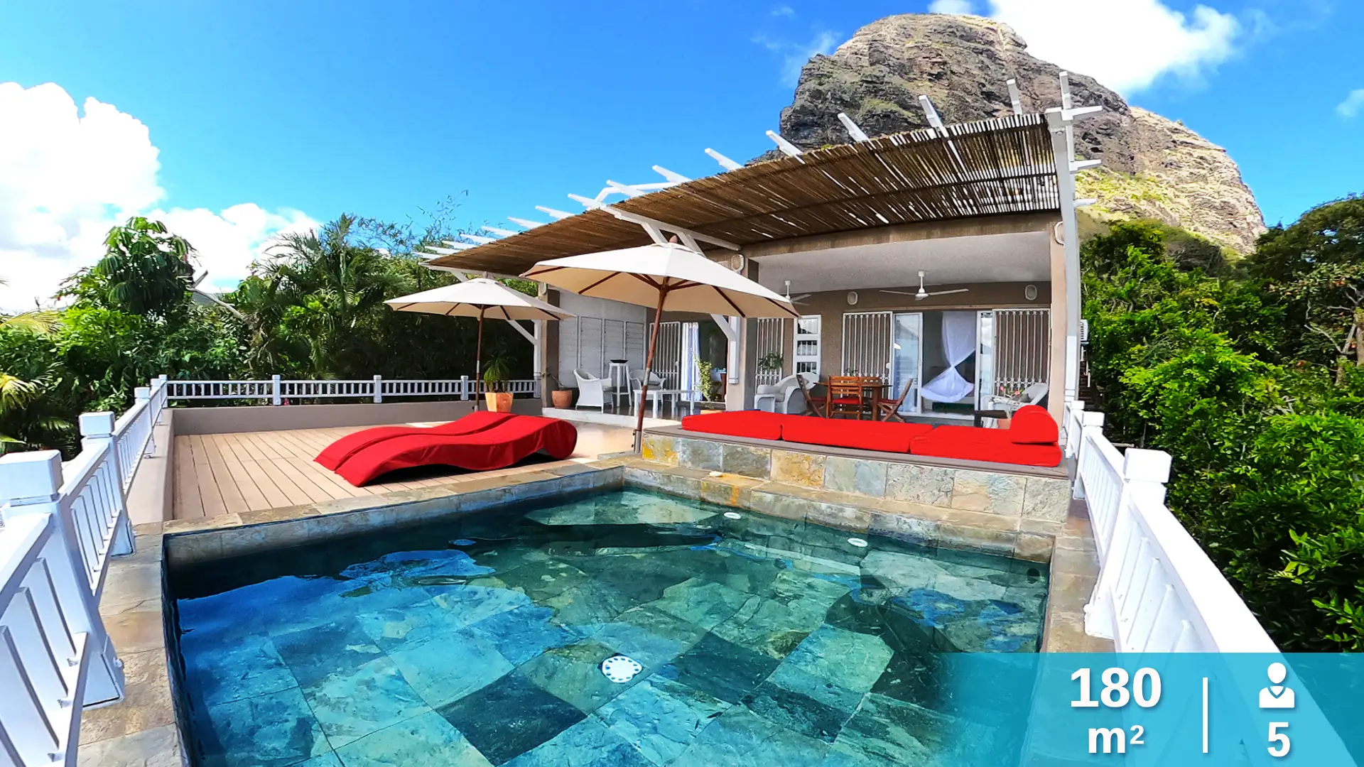 Stargazing on the Terrace in Le Morne